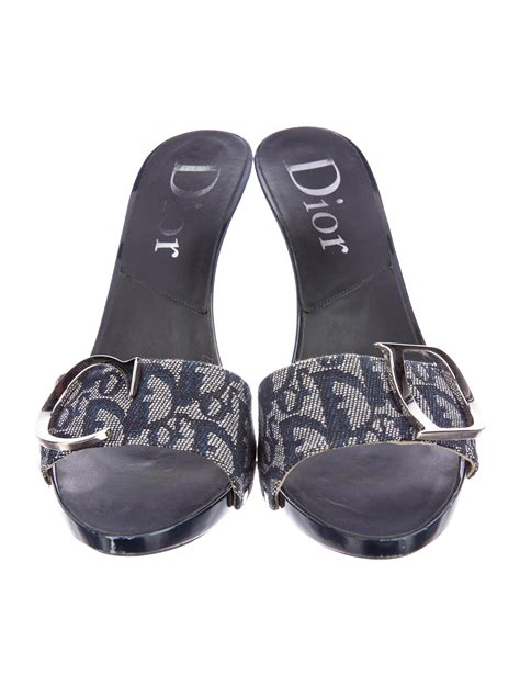 christian dior sandals slides|realreal christian dior sandals.